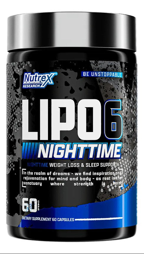 Nutrex Lipo-6 Nighttime - Sleep Aid & Fat Burner
