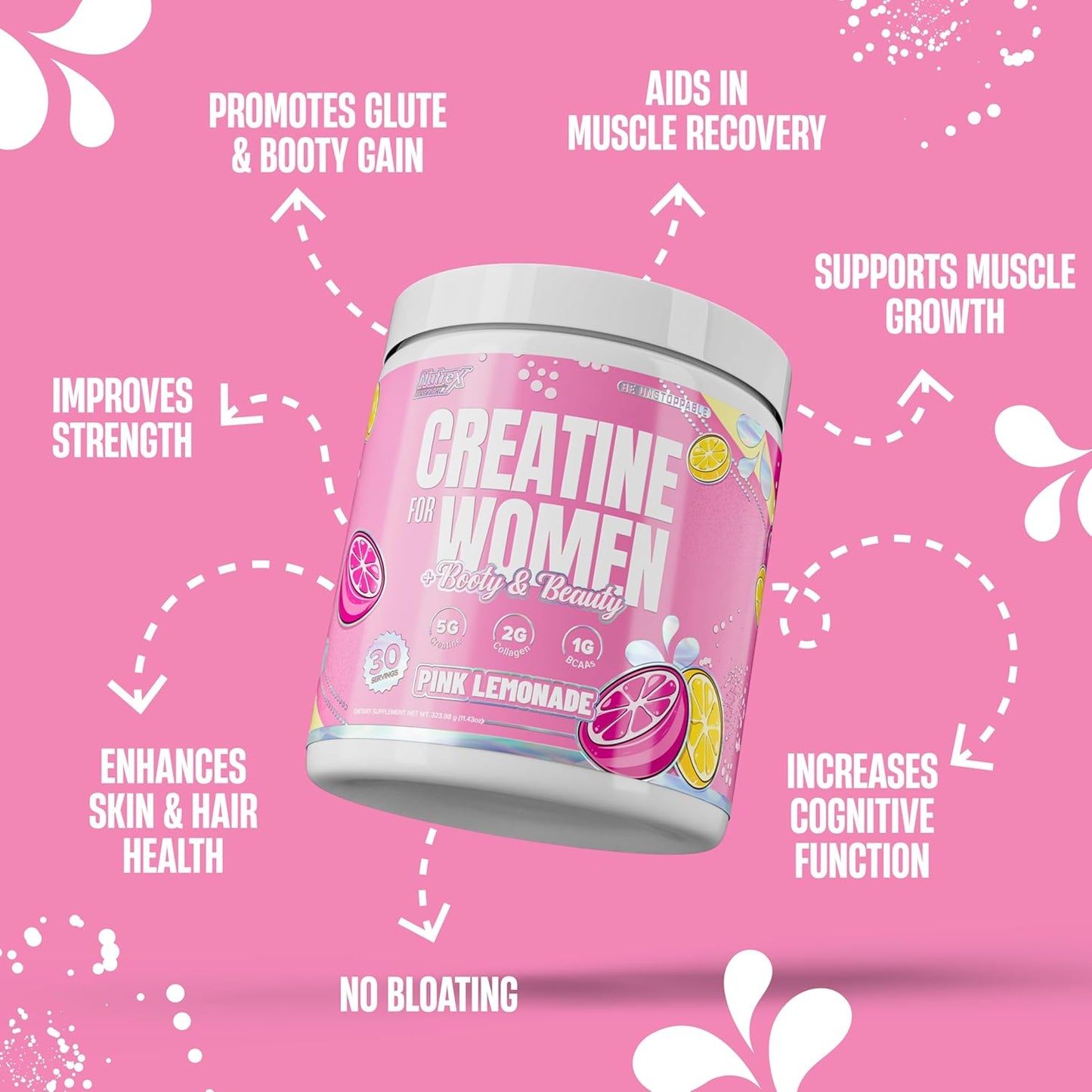 Nutrex Research Creatine for Women Booty & Beauty