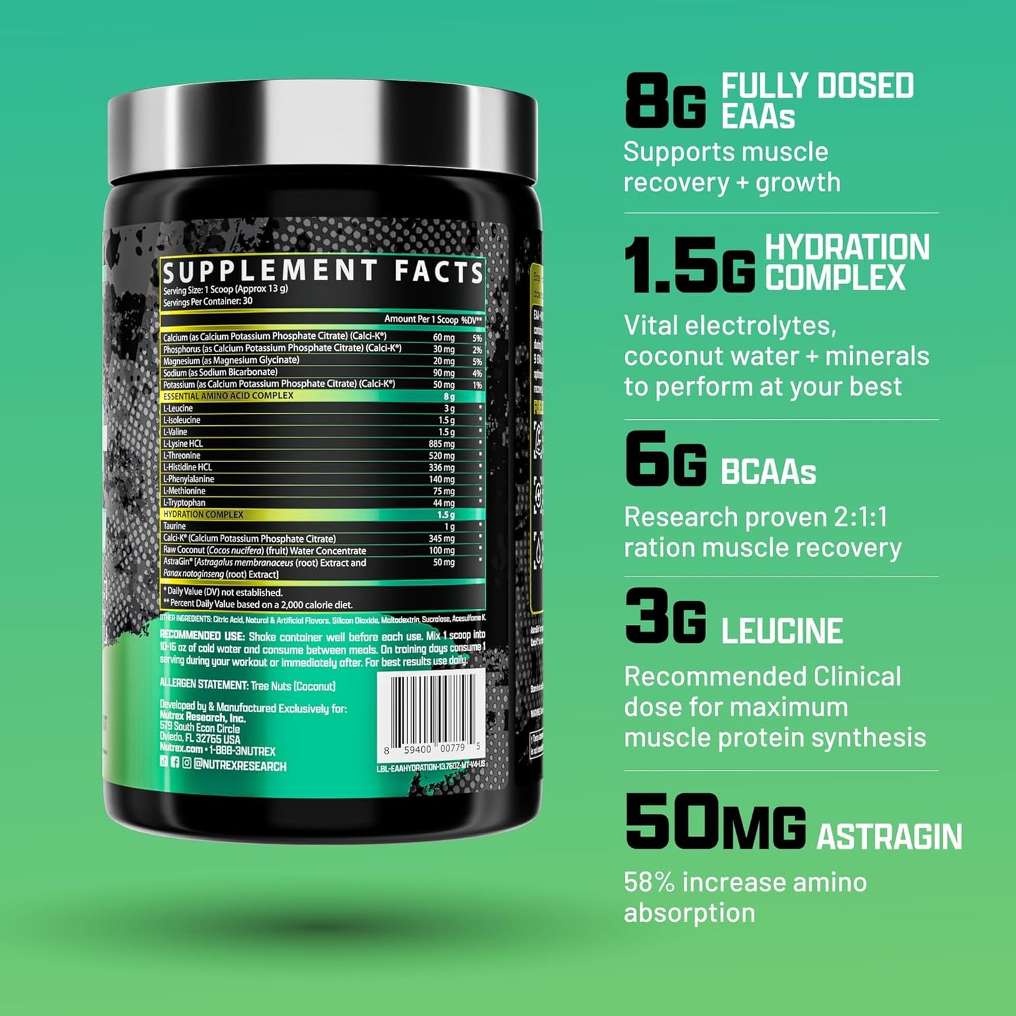 Nutrex Research EAA Hydration (Maui Twist)