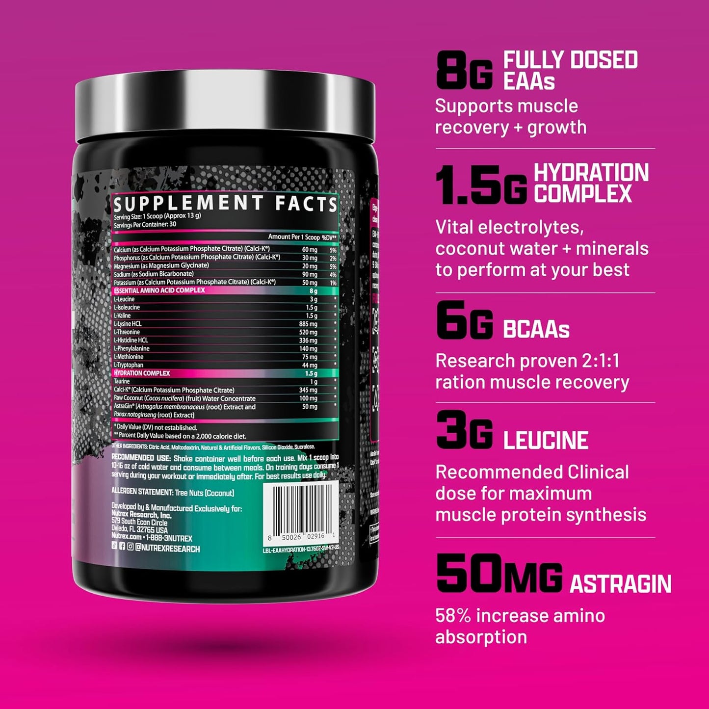 Nutrex Research EAA Hydration (Strawberry Watermelon)