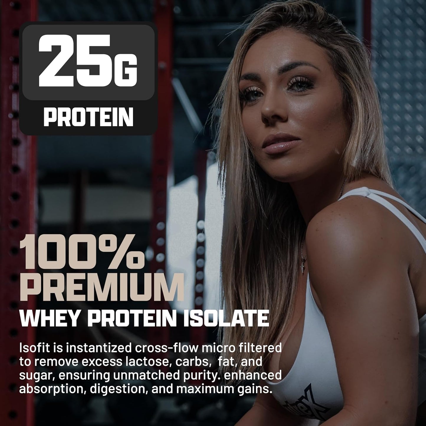 Nutrex Research IsoFit Whey Protein Isolate (Cookies & Cream 70srv)