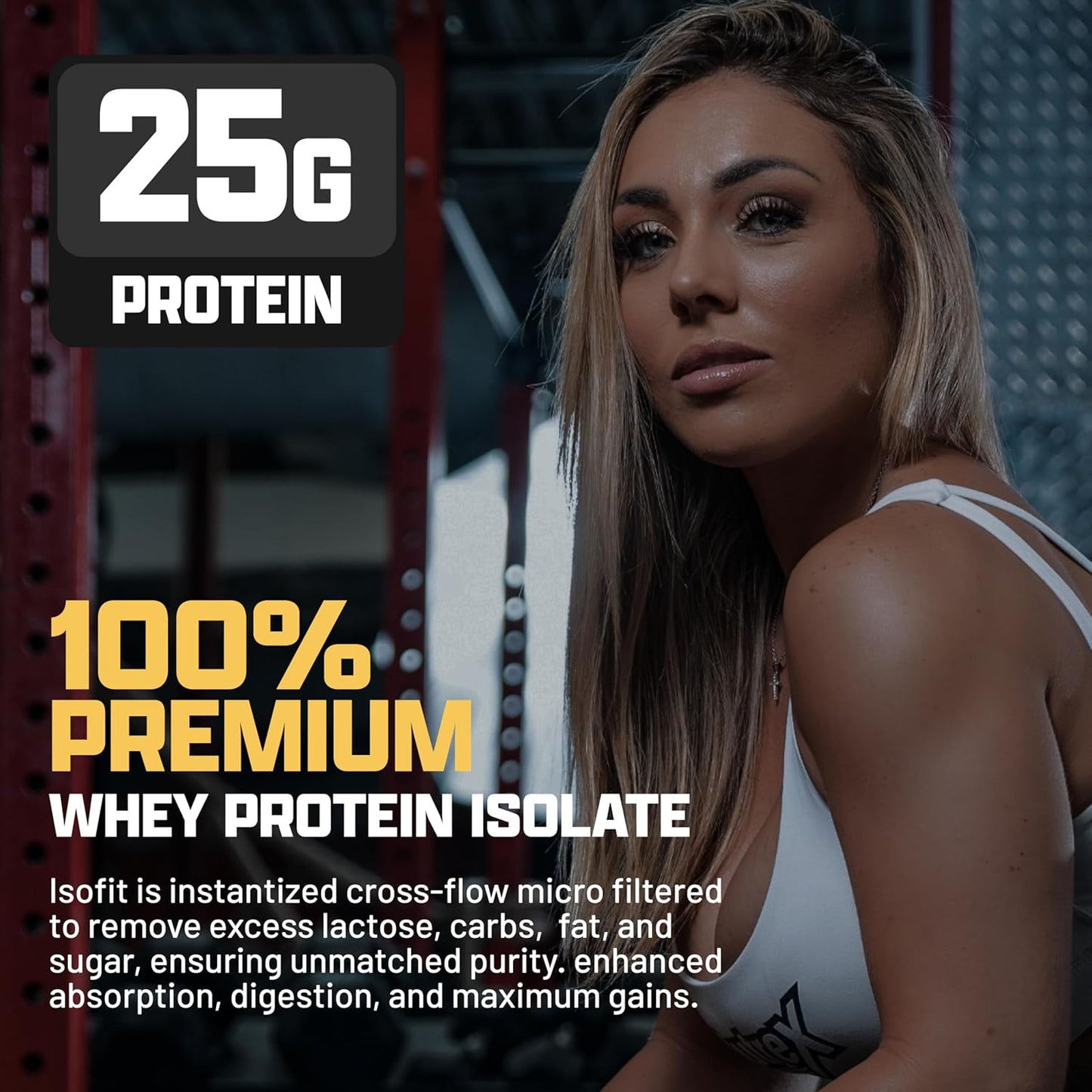 Nutrex Research IsoFit Whey Protein Isolate (Banana Foster 30srv)