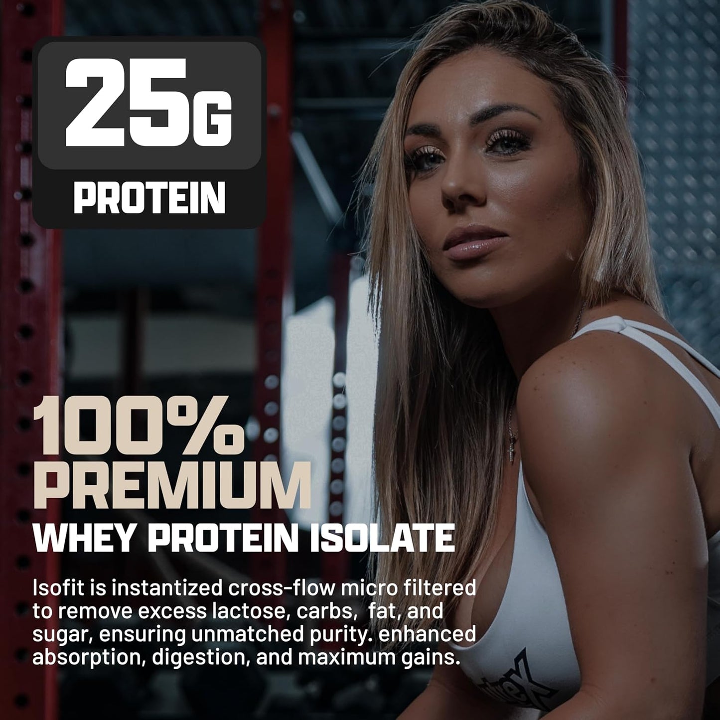 Nutrex Research IsoFit Whey Protein Isolate (Vanilla Bean Ice Cream 70srv)