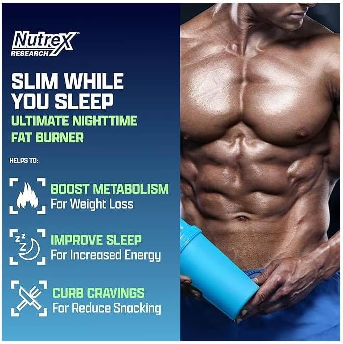 Nutrex Lipo-6 Nighttime - Sleep Aid & Fat Burner