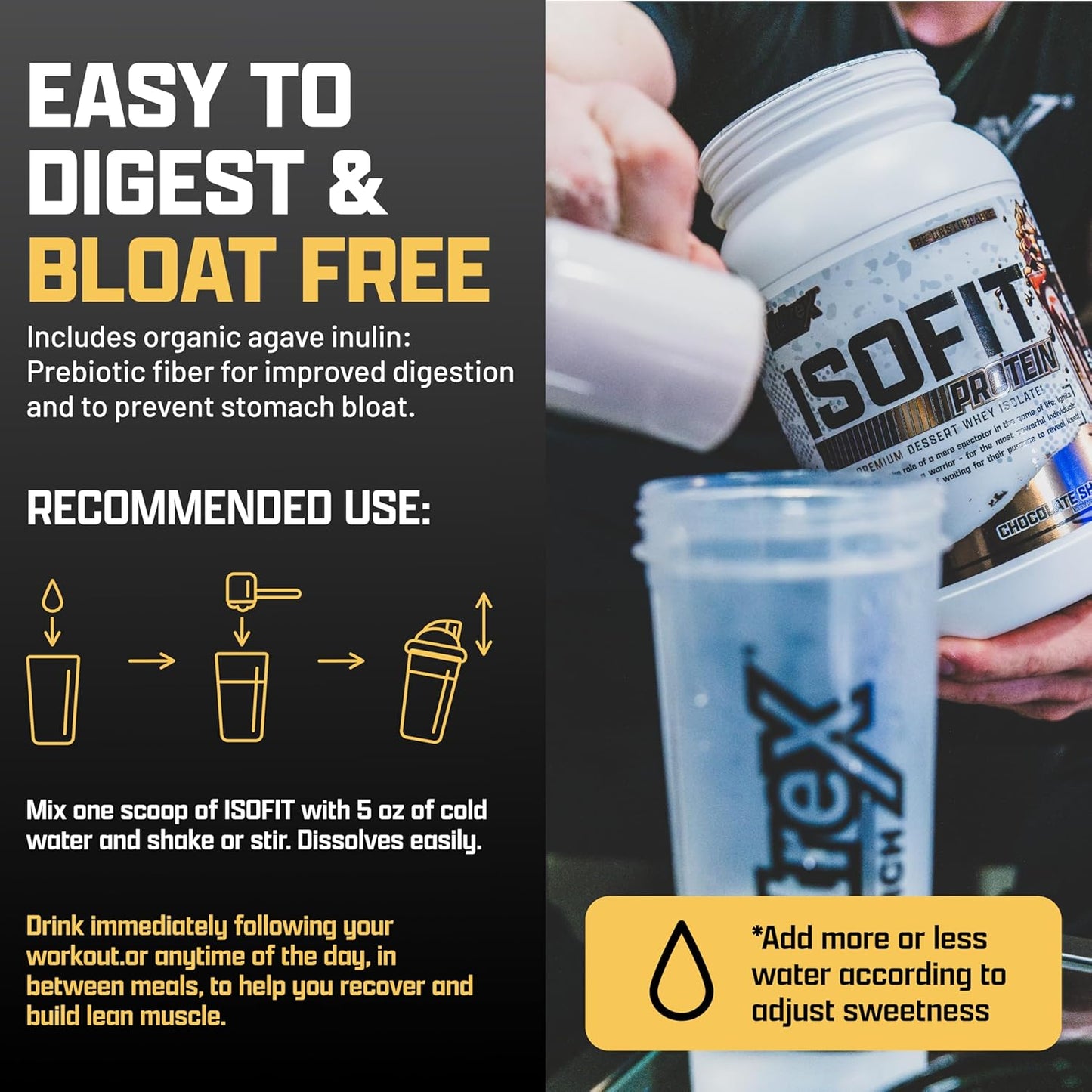 Nutrex Research IsoFit Whey Protein Isolate (Banana Foster 30srv)