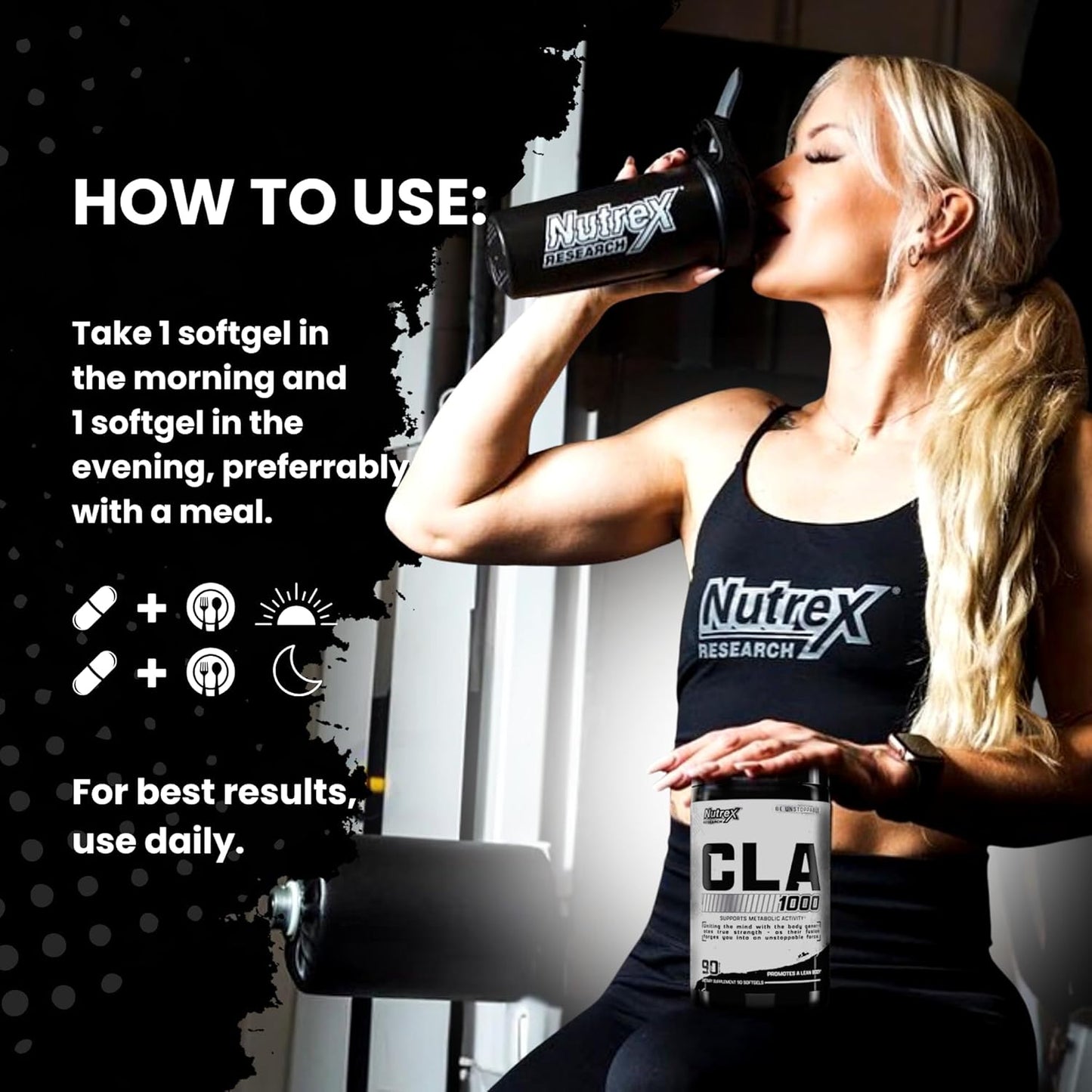 Nutrex Research CLA 1000mg Soft Gels