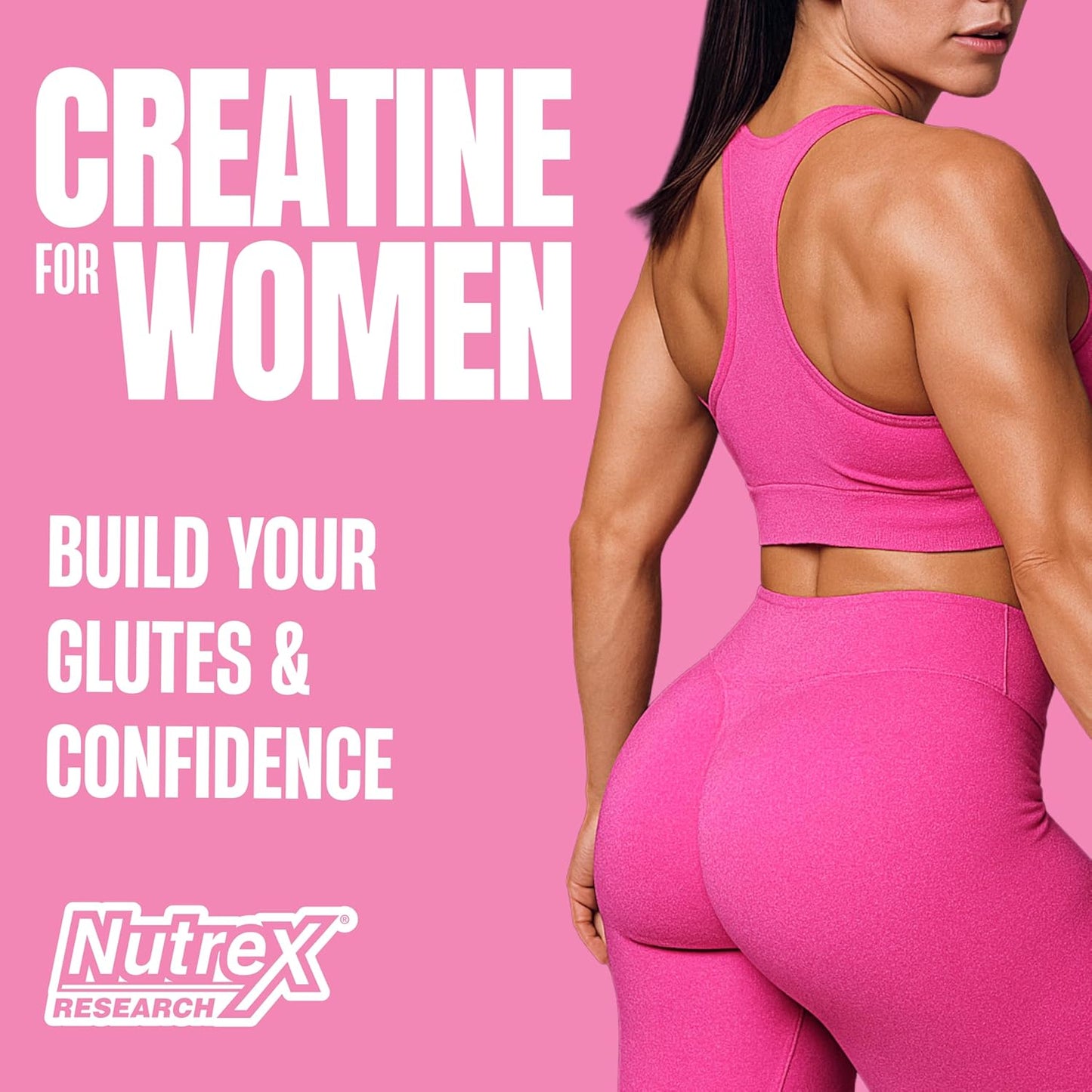 Nutrex Research Creatine for Women Booty & Beauty (Pink Lemonade)