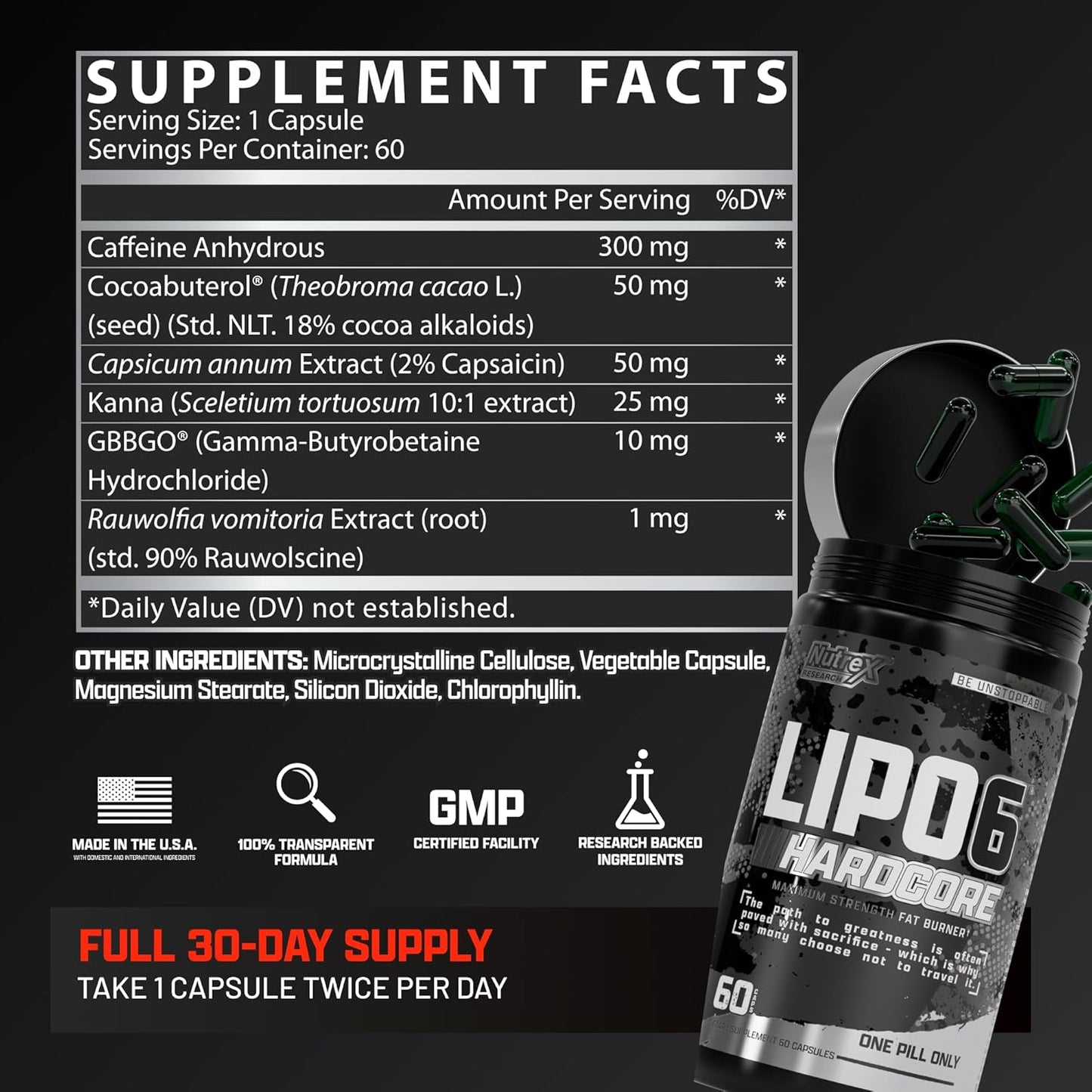 Nutrex Research Lipo-6 Hardcore