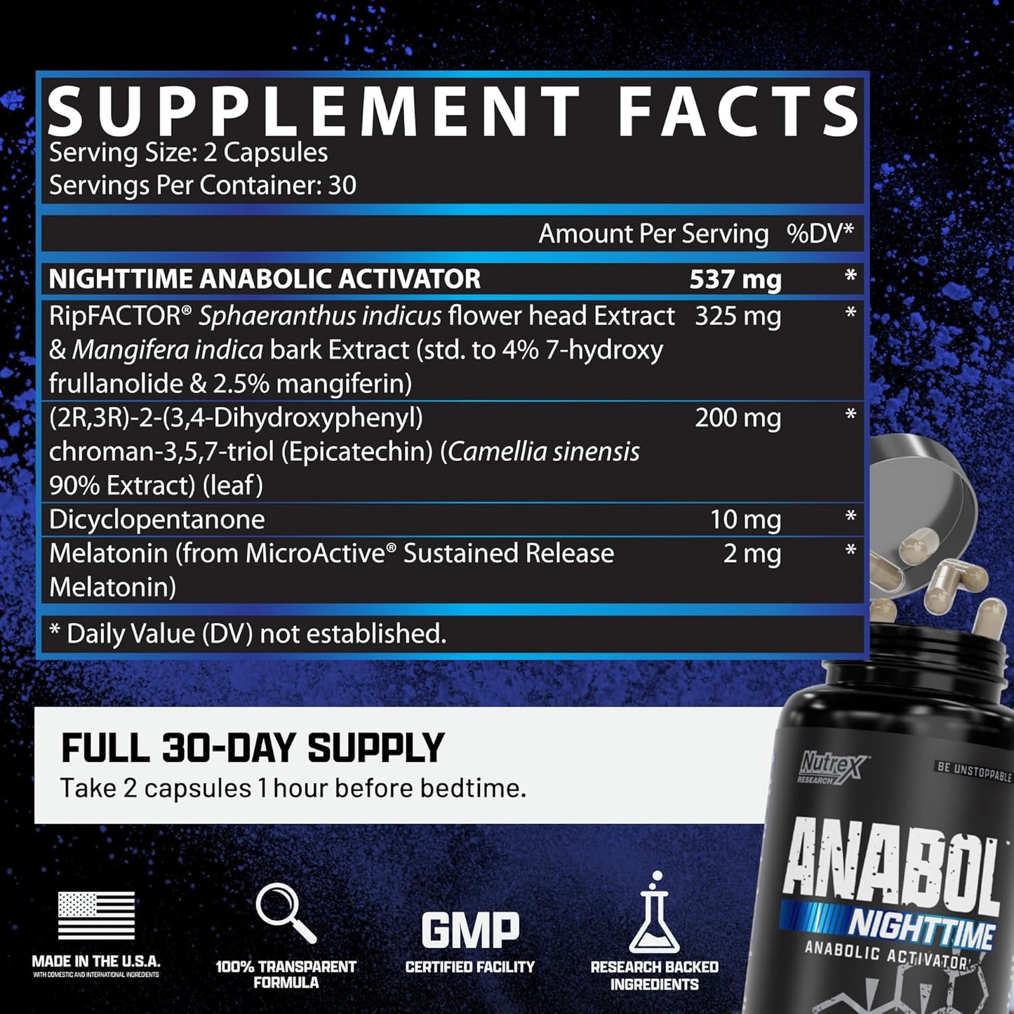 Nutrex Research Anabol PM Nighttime