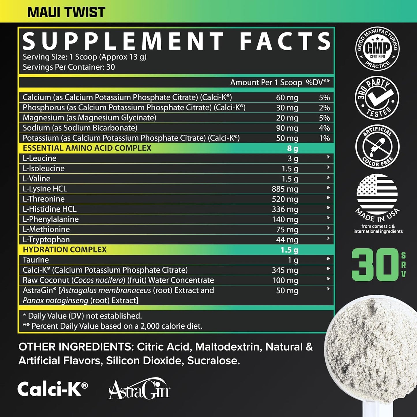 Nutrex Research EAA Hydration (Maui Twist)