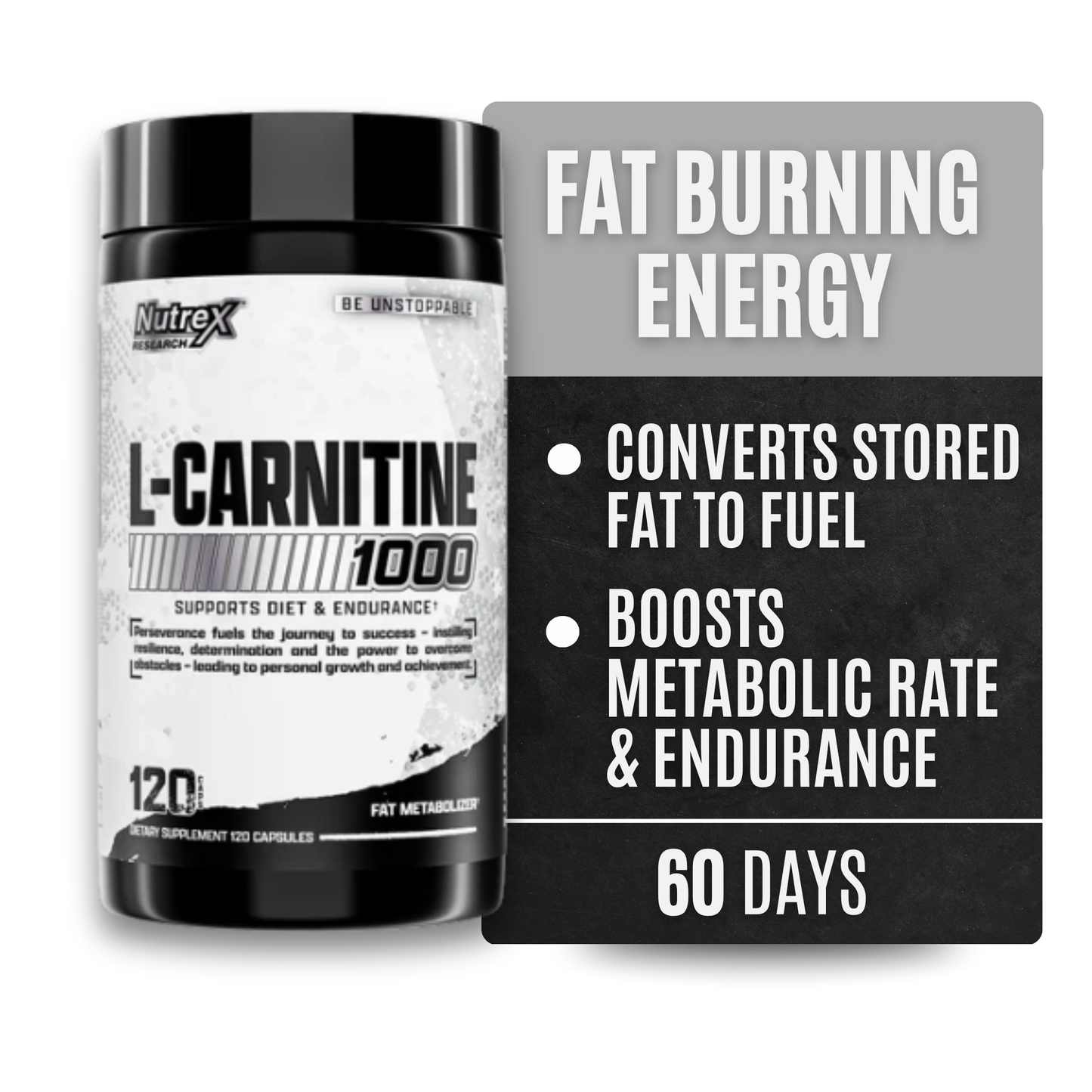 Nutrex Research L-Carnitine 1000mg 120 capsules