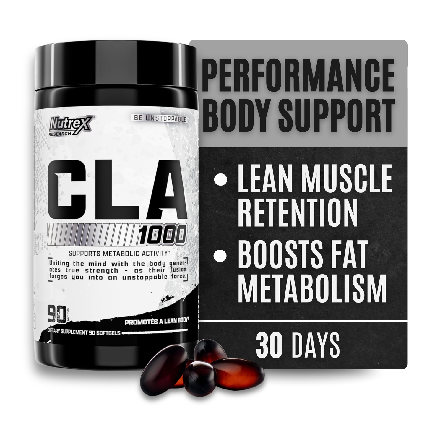 Nutrex Research CLA 1000mg (90 softgels)