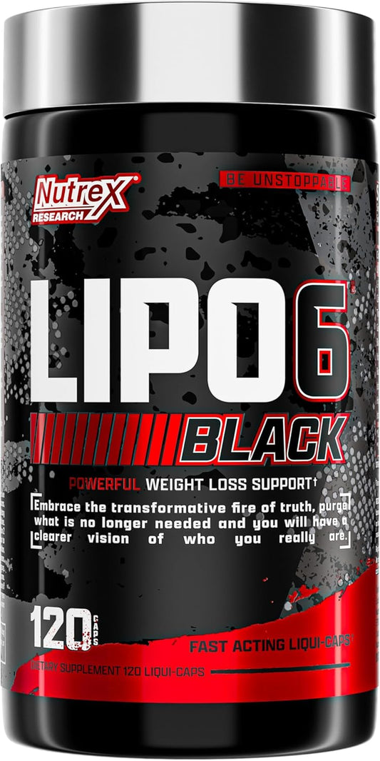 Nutrex Lipo-6 Black Max Strength Fat Burner