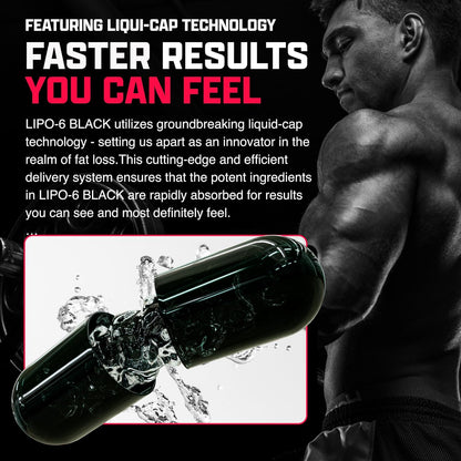Nutrex Lipo-6 Black Max Strength Fat Burner
