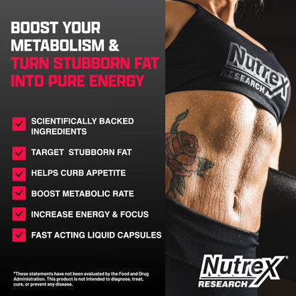 Nutrex Lipo-6 Black Max Strength Fat Burner