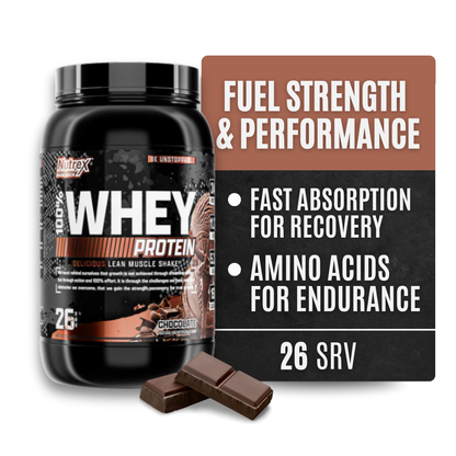 Nutrex Research Whey Protein Powder (Chocolate 2lb)