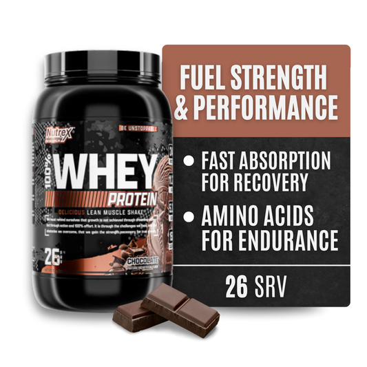Nutrex Research Whey Protein Powder (Chocolate 2lb)