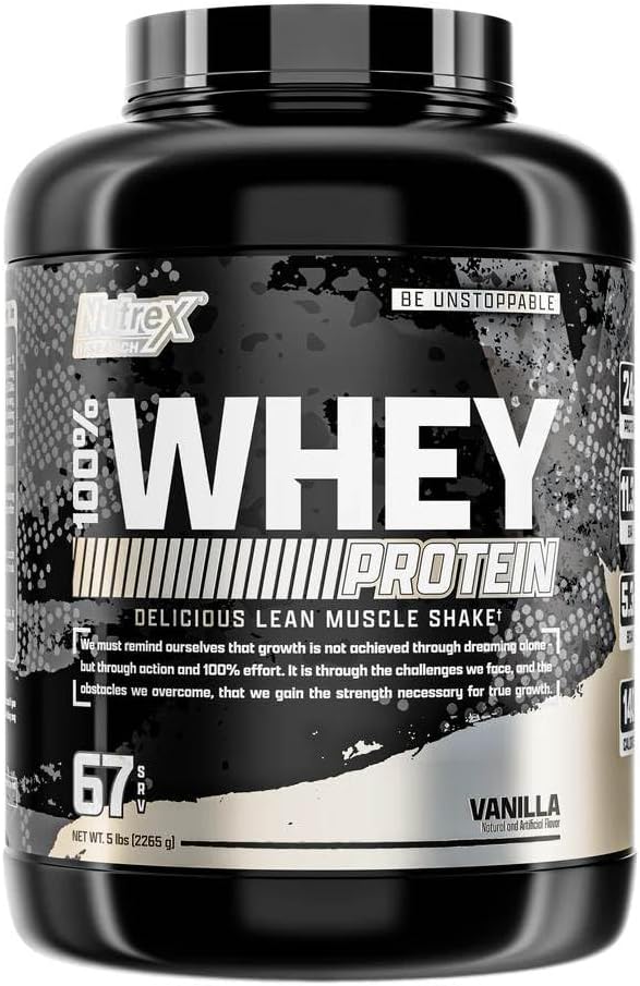 Nutrex Research Whey Protein Powder (Vanilla)