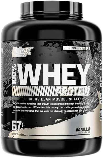 Nutrex Research Whey Protein Powder (Vanilla)
