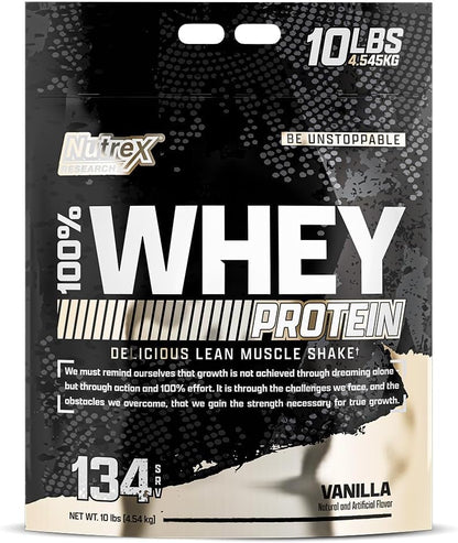 Nutrex Research Whey Protein Powder (Vanilla)