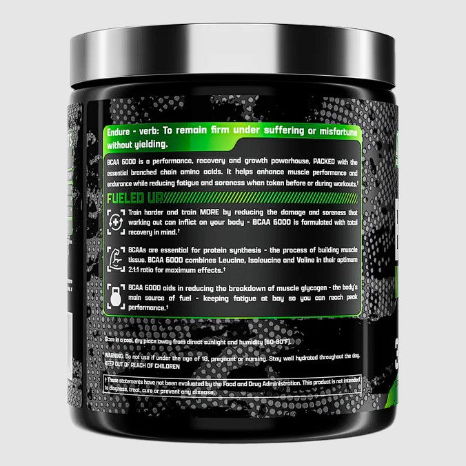 Nutrex Research BCAA 6000 Powder (Green Apple)
