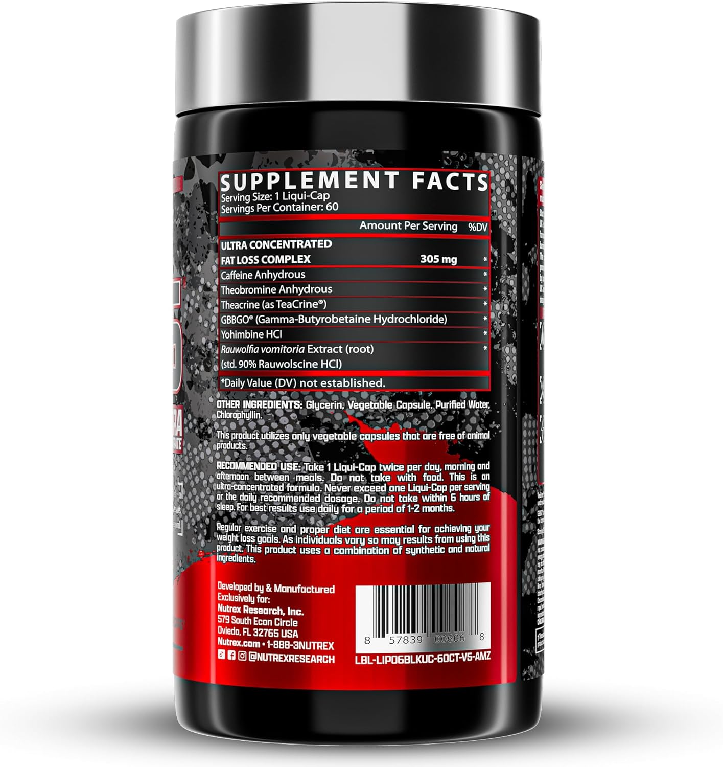 Nutrex Lipo-6 Black Ultra Concentrate