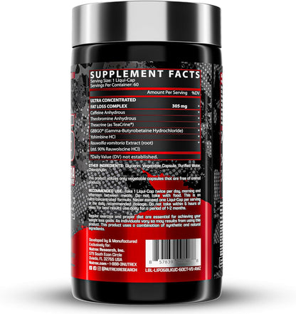 Nutrex Lipo-6 Black Ultra Concentrate