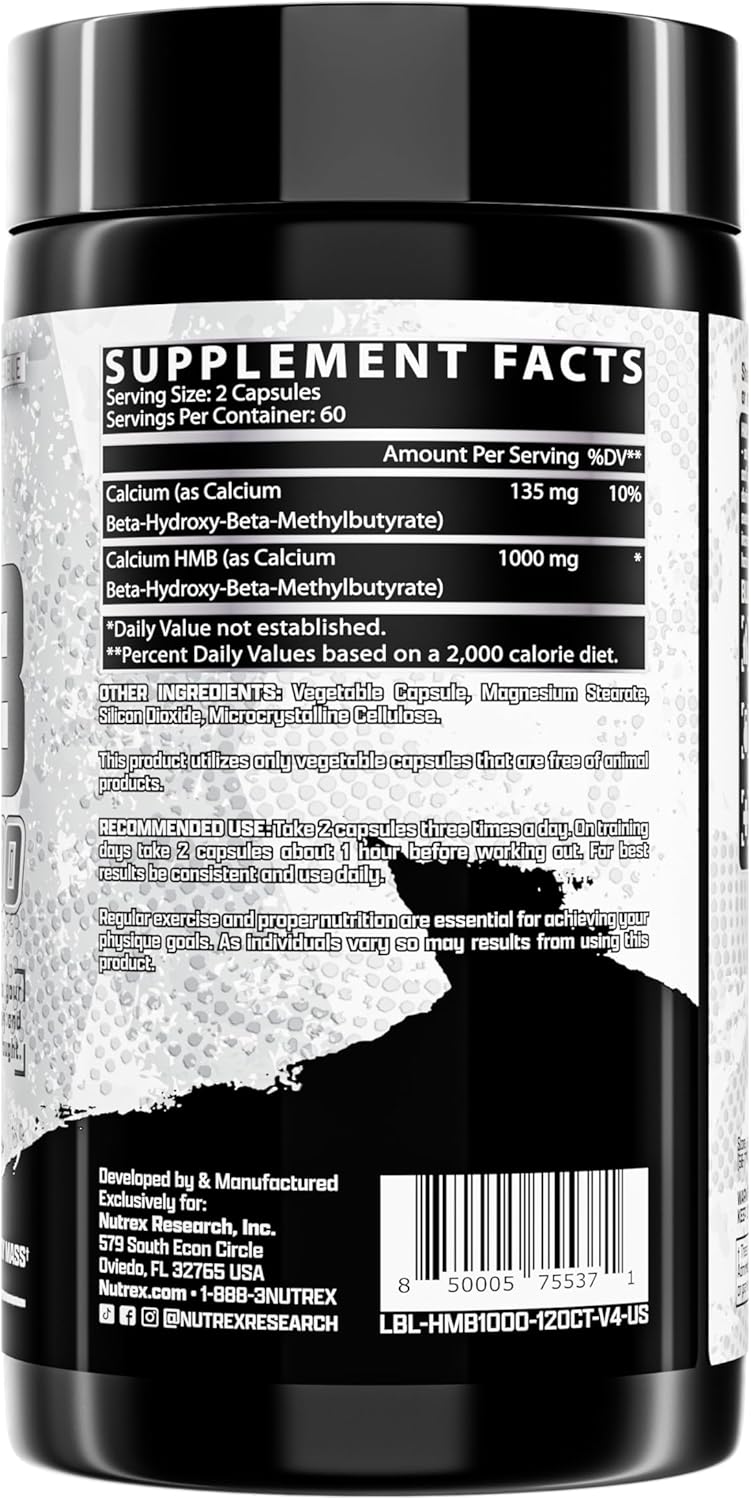 Nutrex Research HMB 1000 MG