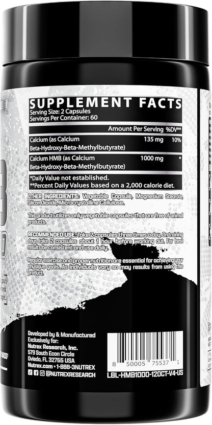 Nutrex Research HMB 1000 MG