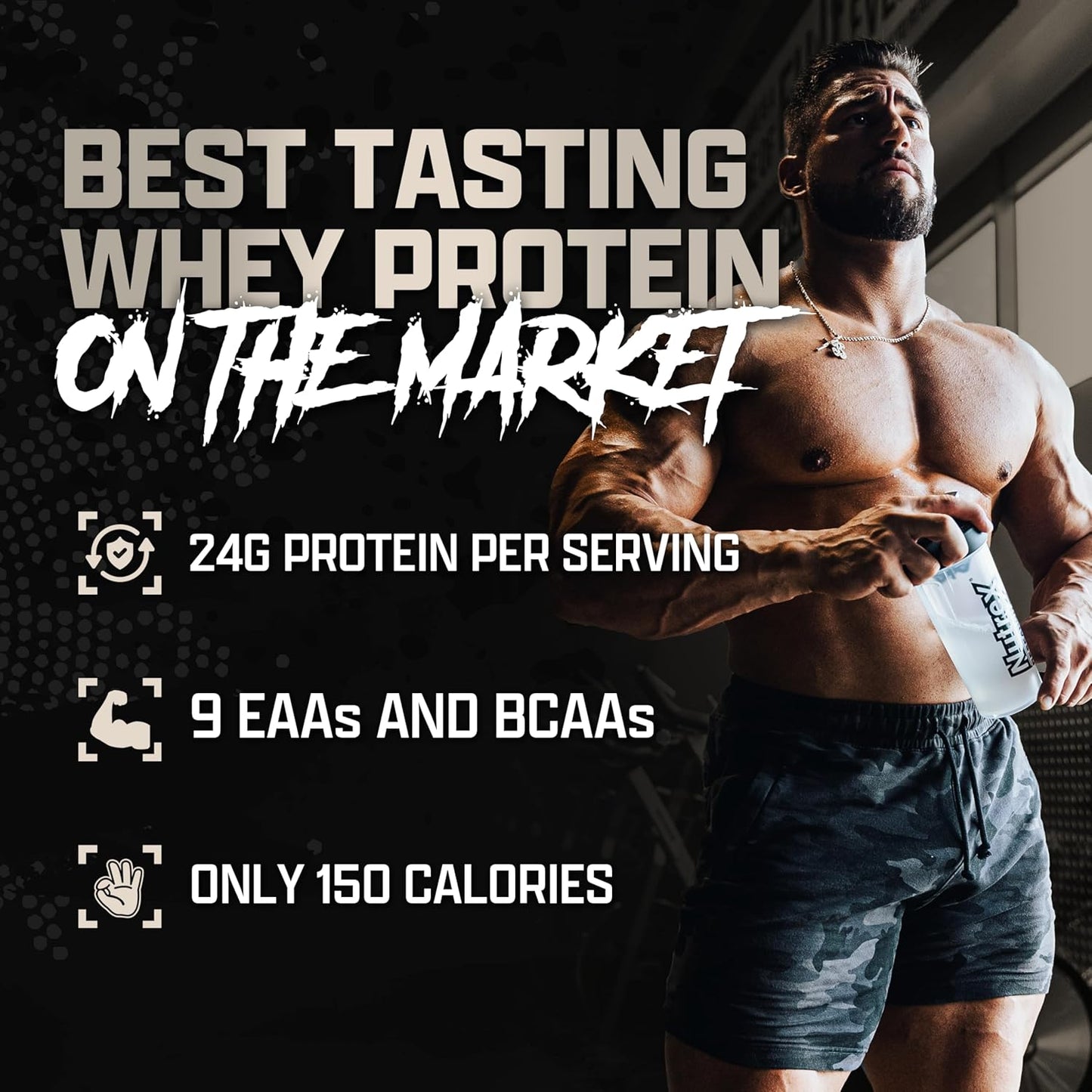 Nutrex Research Whey Protein Powder (Vanilla)