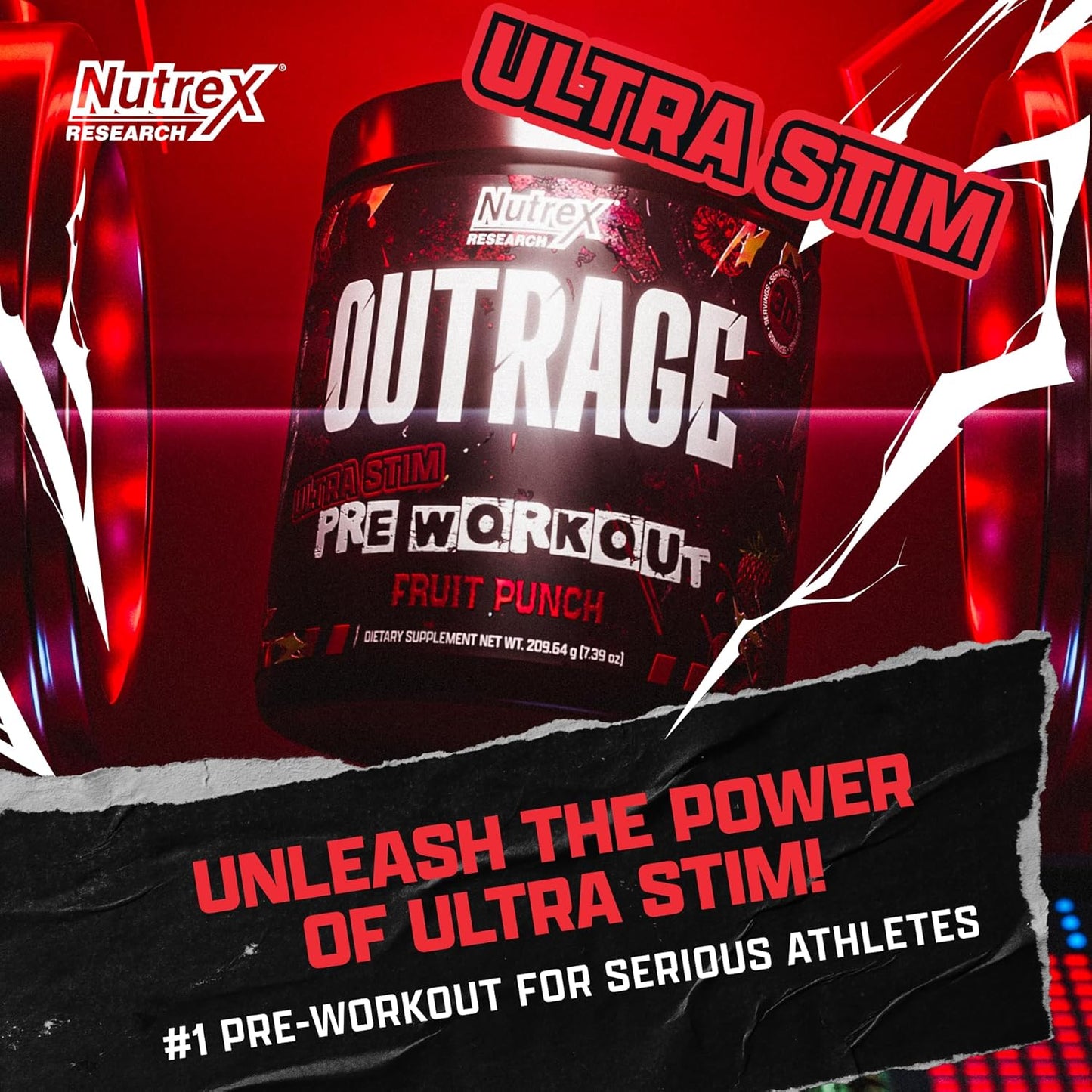 Nutrex Research Outrage Ultra Stim