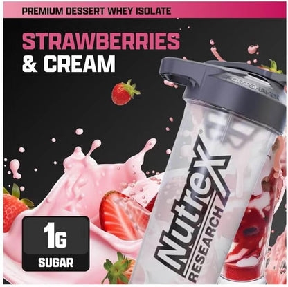 Nutrex Research IsoFit Whey Protein Isolate (Strawberries & Cream 70srv)