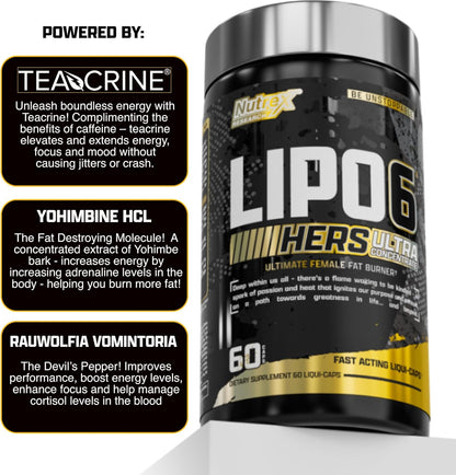 Nutrex Research Lipo-6 Hers Ultra Concentrate