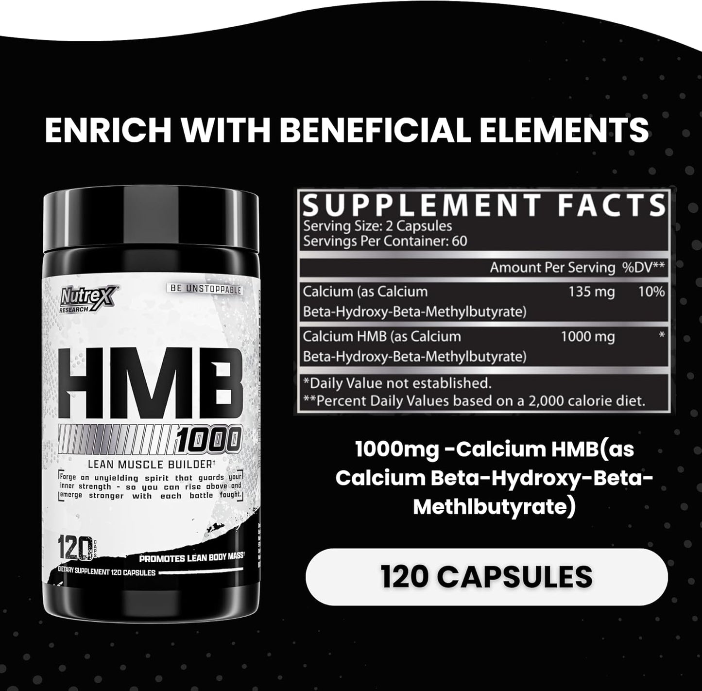 Nutrex Research HMB 1000 MG