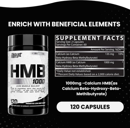 Nutrex Research HMB 1000 MG