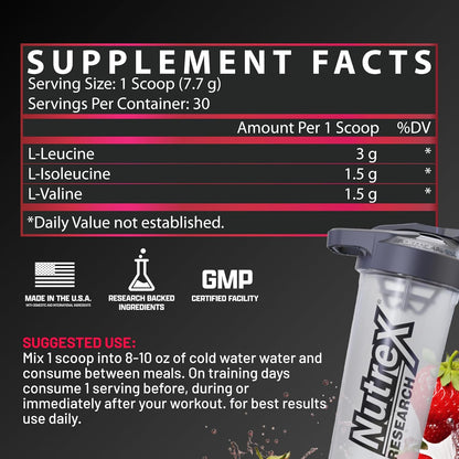Nutrex Research BCAA 6000 Powder