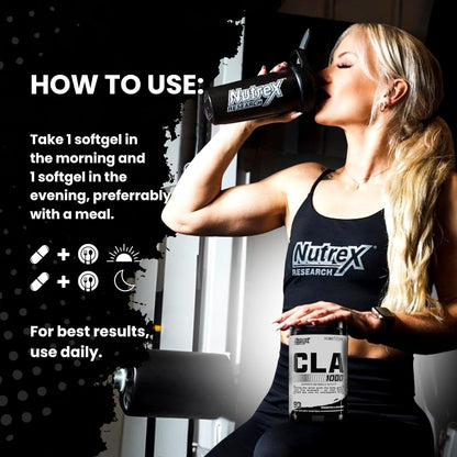 Nutrex Research CLA 1000mg Soft Gels