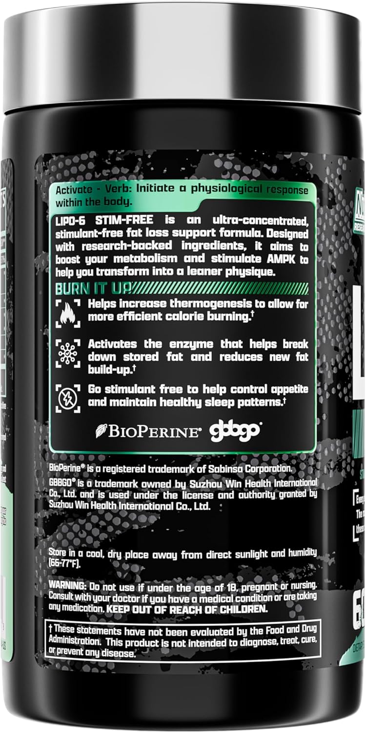 Nutrex Research Lipo-6 Stim-Free