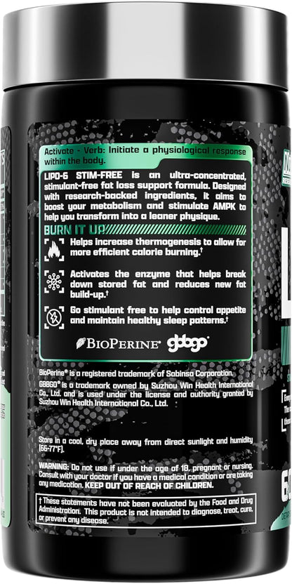Nutrex Research Lipo-6 Stim-Free
