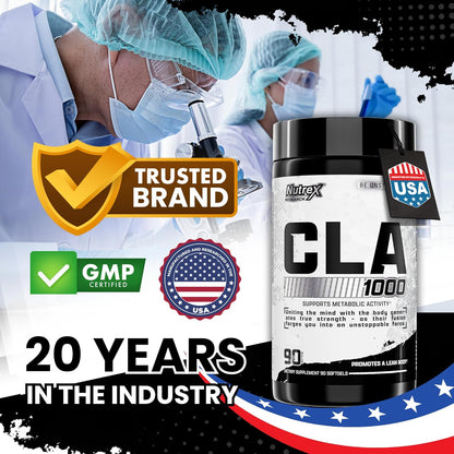 Nutrex Research CLA 1000mg Soft Gels