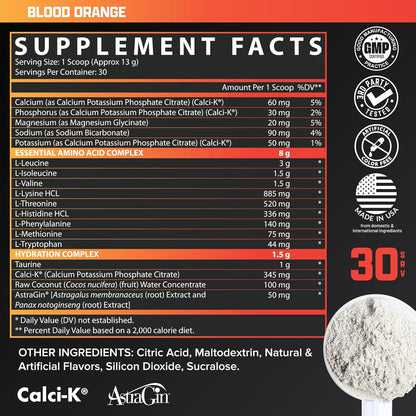 Nutrex Research EAA Hydration (Blood Orange)
