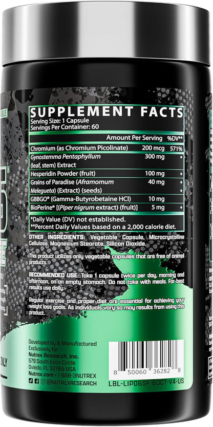Nutrex Research Lipo-6 Stim-Free