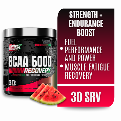 Nutrex Research BCAA 6000 Powder (Watermelon)