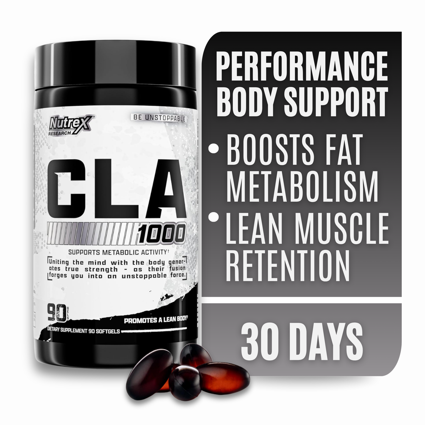 Nutrex Research CLA 1000mg (90 softgels)