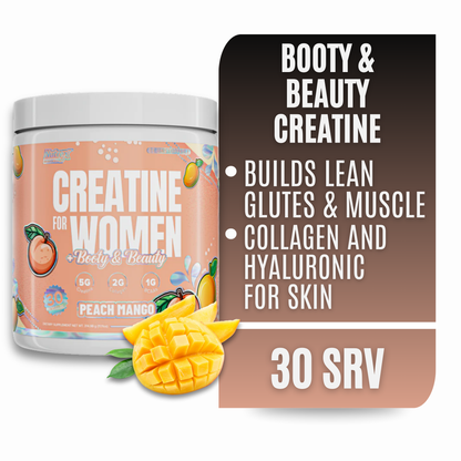 Nutrex Research Creatine for Women Booty & Beauty (Peach Mango)