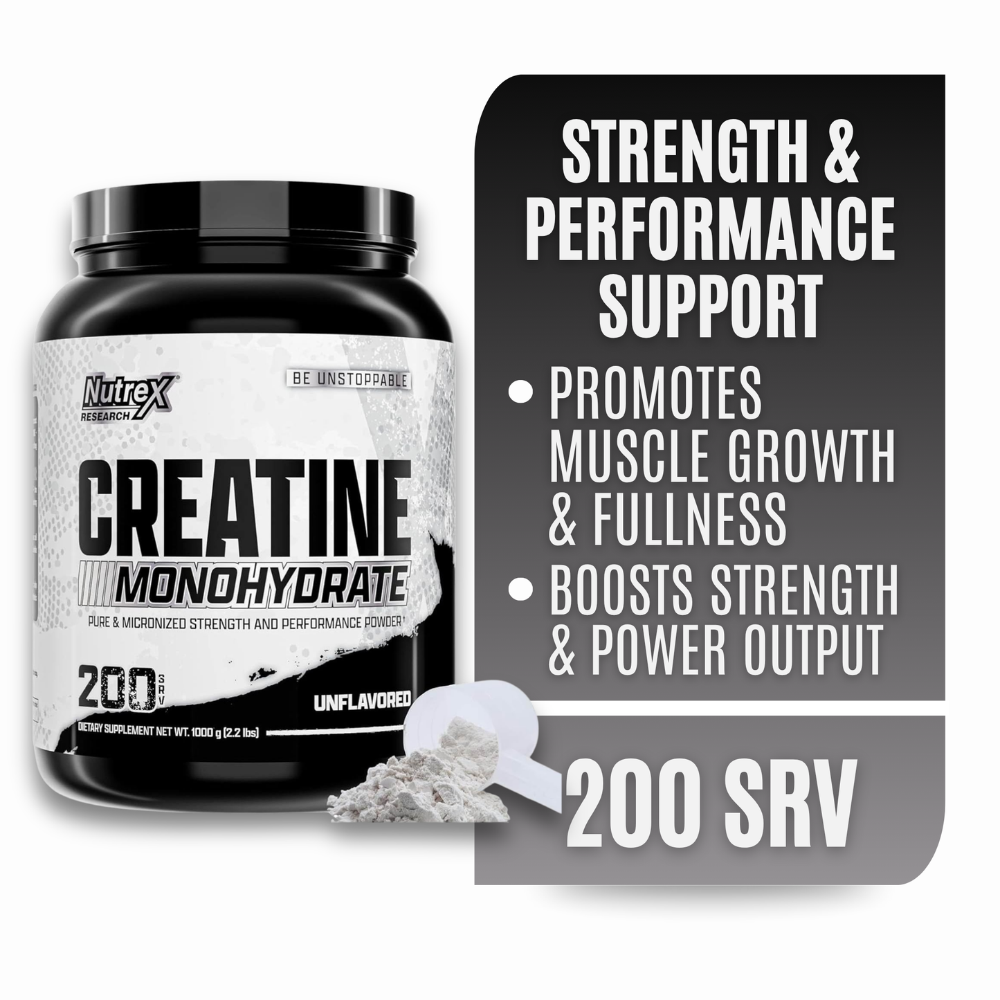Nutrex Research Creatine Monohydrate 1000g