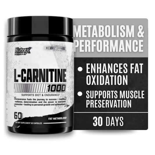 Nutrex Research L-Carnitine 1000mg 60 capsules