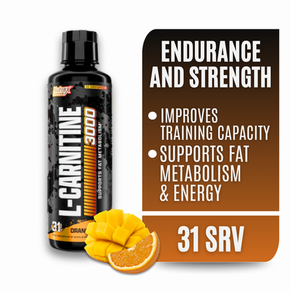 Nutrex Research Liquid Carnitine 3000 (Orange Mango)