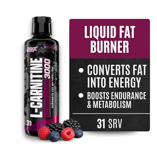 Nutrex Research Liquid Carnitine 3000 (Berry Blast 31srv)
