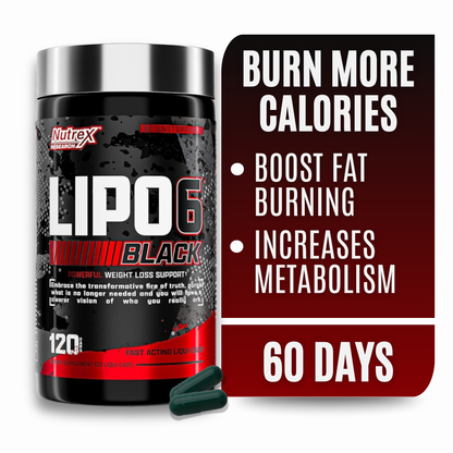 Nutrex Lipo-6 Black Max Strength Fat Burner